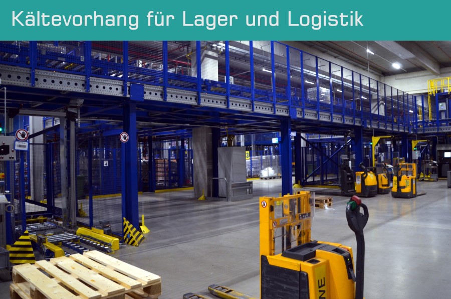 Kltevorhang fr Lager, Logistik und Industrie