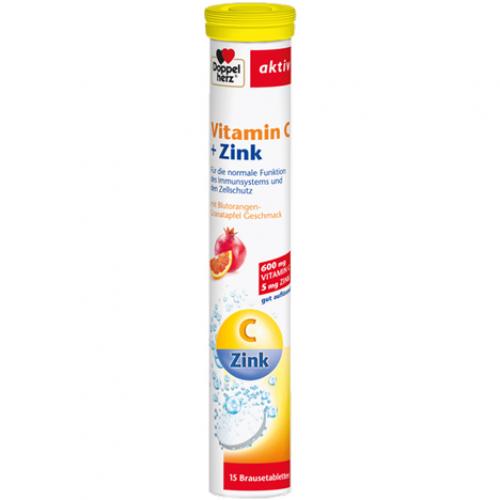 Doppelherz Vitamin C + Zink 15 Tabletten