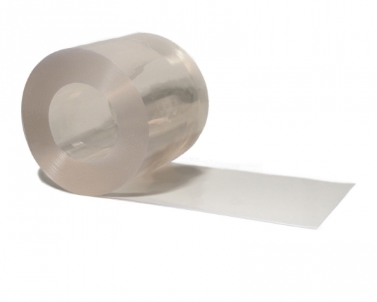 25m300x3mm PVC Rolle GLASKLAR transparent